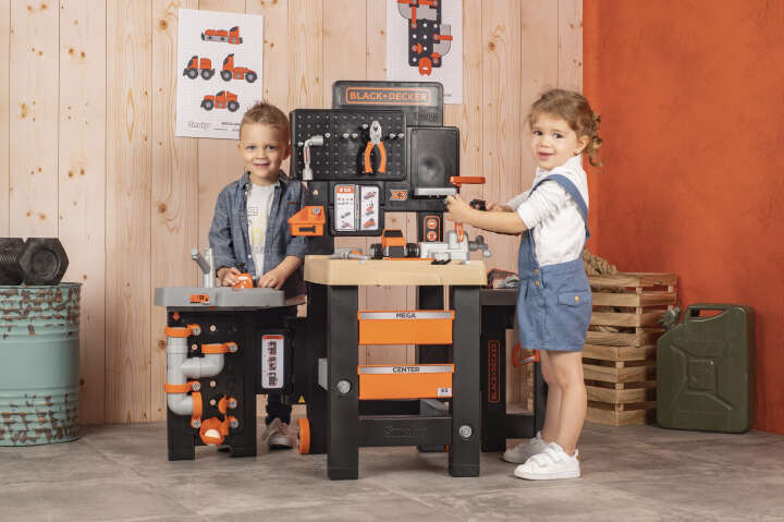 Smoby Werkbank Black + Decker Mega Center
